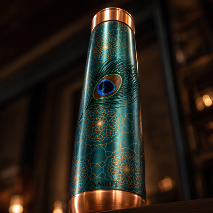 Tamrit Curo UV Embossed Copper Bottle 900 ml