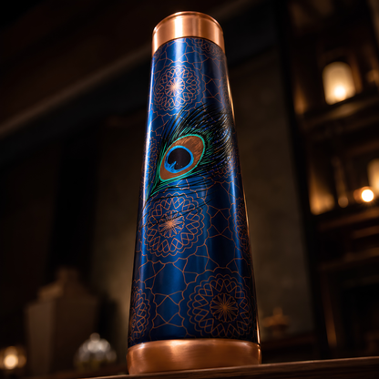 Tamrit Curo UV Embossed Copper Bottle 900 ml