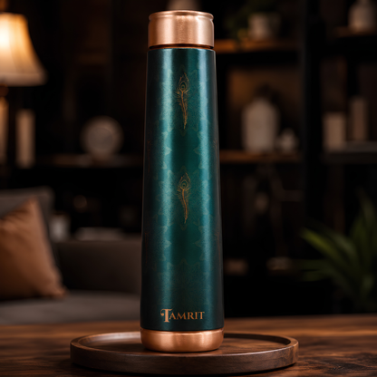 Tamrit Curo UV Embossed Copper Bottle 900 ml