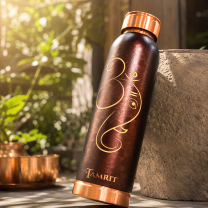 Tamrit CuPro Ganesha UV Embossed Copper Bottle 900 ml