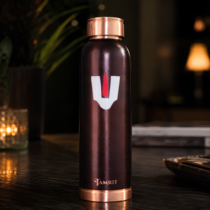 Tamrit CuPro Divine UV Embossed Copper Bottle 900 ml