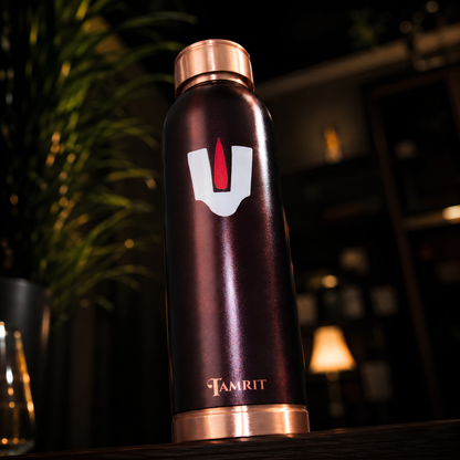 Tamrit CuPro Divine UV Embossed Copper Bottle 900 ml
