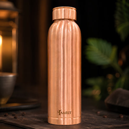 Tamrit CuPro classic matte 1 Litre pure copper water bottle